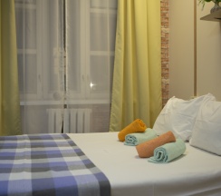 Двухместный номер с отдельным санузлом вне номера в Nice hostel
