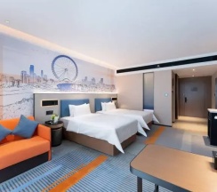 Двухместный номер Superior Deluxe (2 отдельные кровати) в Hampton by Hilton Guangzhou Jinshazhou