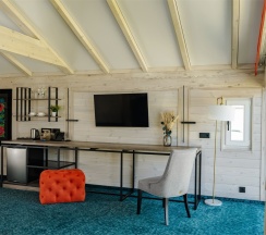 Шале с двуспальной кроватью 1-я линия в Маральник Altai Palace