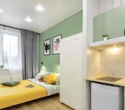 1-комнатные апартаменты студия в Green Park