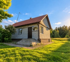 Трёхместный коттедж в Жили-Были