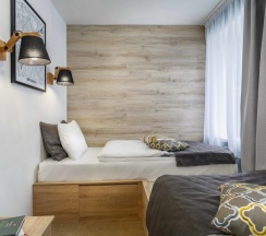 Двухместный номер с 2 отдельными кроватями в Trips Hotel