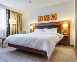 Стандартный номер с двуспальной кроватью в Hilton Garden Inn Krasnodar