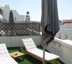 Двухместный номер Terrace Arenal Street 2 отдельные кровати в Hotel Moderno