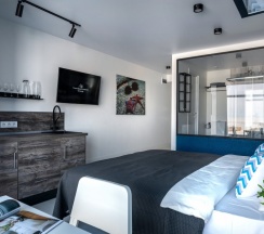 Panorama sea view Suite (Панорамный вид на море, до 4 гостей), Станюковича 48/5 в Vvo apartments group