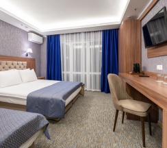 Двухместный номер Comfort 2 отдельные кровати в Акваград