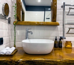 Делюкс с камином в Soloh SPA Village