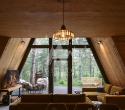 Дом с купелью и сауной (до 10 гостей) АТЛАНТ в Berloga Country Resort