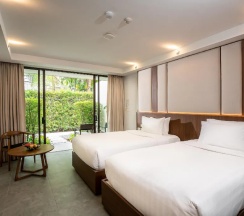 Двухместный номер Deluxe Garden двуспальная кровать в Dewa Phuket Resort & Villas