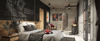 Одноместный номер Deluxe в S Loft Sport and Wellbeing Hotel