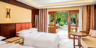 Остров Фуранафуши: Курортный отель Sheraton Maldives Full Moon Resort & Spa