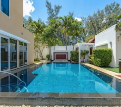Вилла Pool с кухней с 4 комнатами в Splash Beach Resort