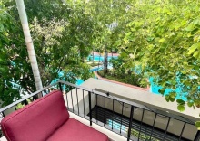 Апартаменты в La habana 54 with large balcony and pool view!