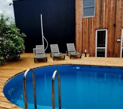 Коттедж в Chilla_villa_black