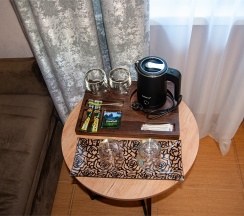 УЛУЧШЕННЫЙ 10 «КОМФОРТ ПЛЮС» С ТЕРРАСОЙ ЧЕТЫРЕХМЕСТНЫЙ НОМЕР С КРОВАТЬ DBL, ДВУСПАЛЬНЫМ ДИВАН НА 2 ЭТАЖЕ в Цитрус