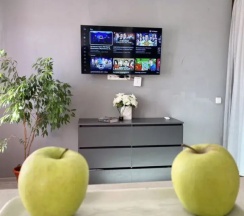 Апартаменты c 1 комнатой с красивым видом из окна в Квартира на Краснооктябрьской 44