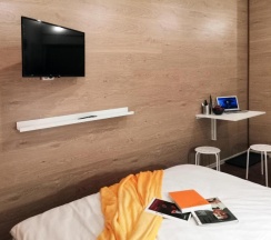 Комната стандарт с 1 двуспальной кроватью в Restop loft apart