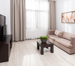 Апартамент комфорт с видом на горы 2 спальни в Апартаменты Курорта Красная Поляна