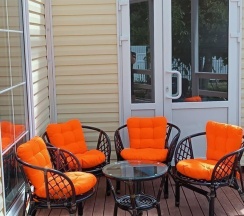 Коттедж улучшенный в Дом-сфера у моря