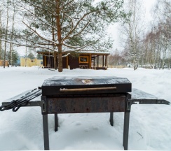 №9 BarnHouse 60m2 с кондиционером и закрытой территорией (оснащение дома см. Подробнее)) в Les holidays