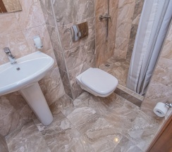 Двухместный люкс с красивым видом из окна двуспальная кровать в Ланселот