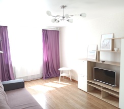 Suite Apartment с 2 комнатами с балконом в GOROD Si в 5 мин от трассы М4 Дон. ЖК Озерки