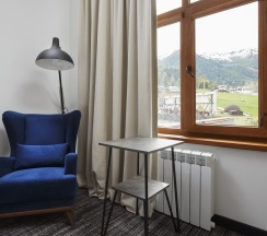 Superior (1 большая кровать, душ) в Riders lodge