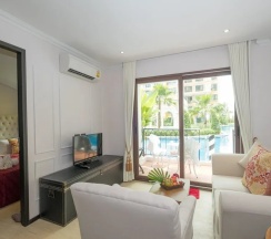 Двухместный номер Deluxe 2 отдельные кровати в The Symphony Suites Pattaya