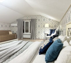 Двухэтажные апартаменты в центре в Как Дома 05