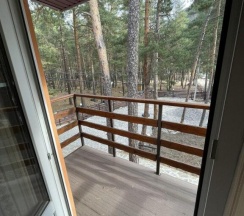 Двухместный люкс с балконом двуспальная кровать в Метелица