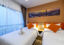 Двухместный номер Standard 2 отдельные кровати в 7 Days Premium Hotel Don Mueang Airport