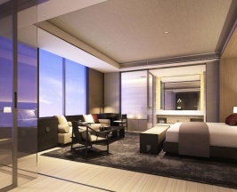 Двухместный номер Deluxe с видом на воду 2 отдельные кровати в The Lalu Nanjing