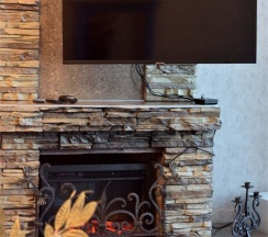 №4. Семейный номер с двуспальной кроватью, диваном и видом на Байкал в Прибой