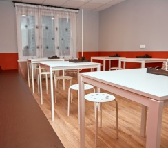 Место в 4-местном женском номере с двухъярусной кроватью в Кампус