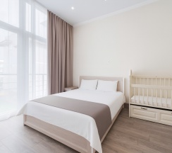 Апартаменты улучшенные с двумя 2-спальными кроватями кв. 204 в Deluxe apartments
