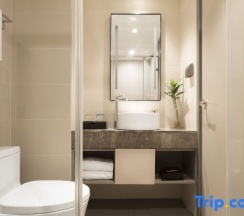 Двухместный номер Business двуспальная кровать в Motel168 Shanghai Qi Bao Inn