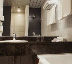 Бизнес класс комфортный с двумя кроватями/ или одной широкой кроватью и диваном-кроватью в Бенефит Плаза