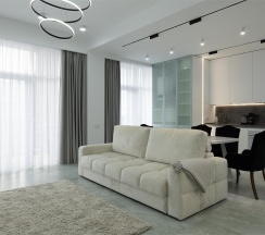 Апартаменты Делюкс с террасой и видом на море в Sphera apartments by Stellar
