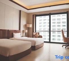 Двухместный номер Standard с красивым видом из окна 2 отдельные кровати в Jinghai Hotel & Resort