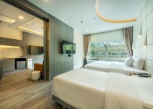 Люкс с 2 комнатами в Qiu Hotel Sukhumvit