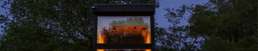 Большой Хитте с террасой и панорамным окном в Викингуд