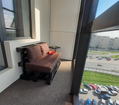 Двухместный номер с балконом в Pulkovo Sky