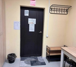 Кровать в общем номере в Хостел на Холмской