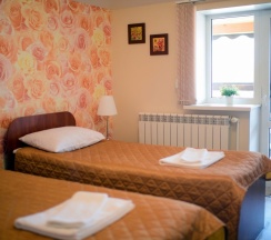 Двухместный номер с 2 односпальными кроватями в Вояж