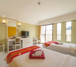 Двухместный номер Deluxe двуспальная кровать в La Vintage Resort