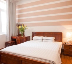 Семейный номер Standard с балконом и с красивым видом из окна в Phuong Nam Guest House