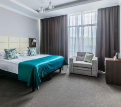 Номер Семейный Делюкс с видом на город в Проспект