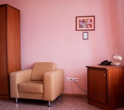 Номер комфорт с 1 двуспальной кроватью в Постоялый двор