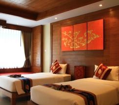 Двухместный номер Deluxe 2 отдельные кровати в Honey Resort