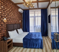 Двухместный номер Комфорт с балконом двуспальная кровать в Астра де Роза